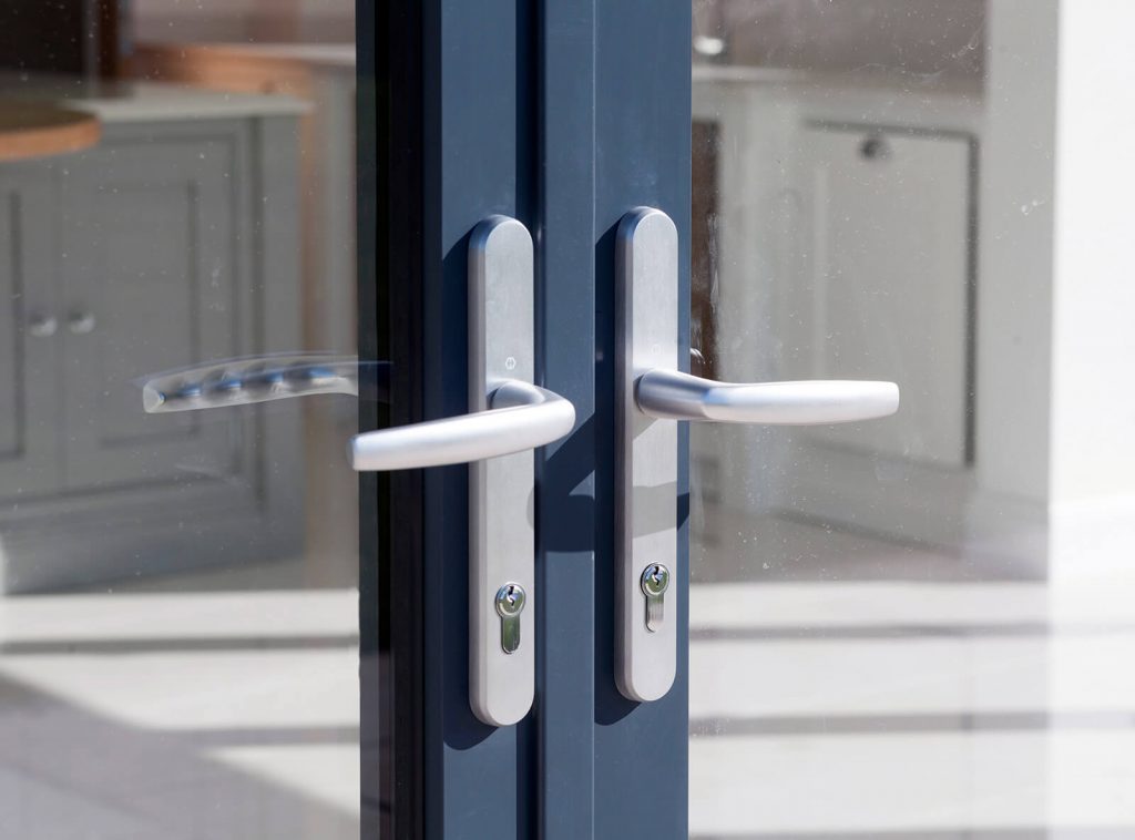 Bifold door handles