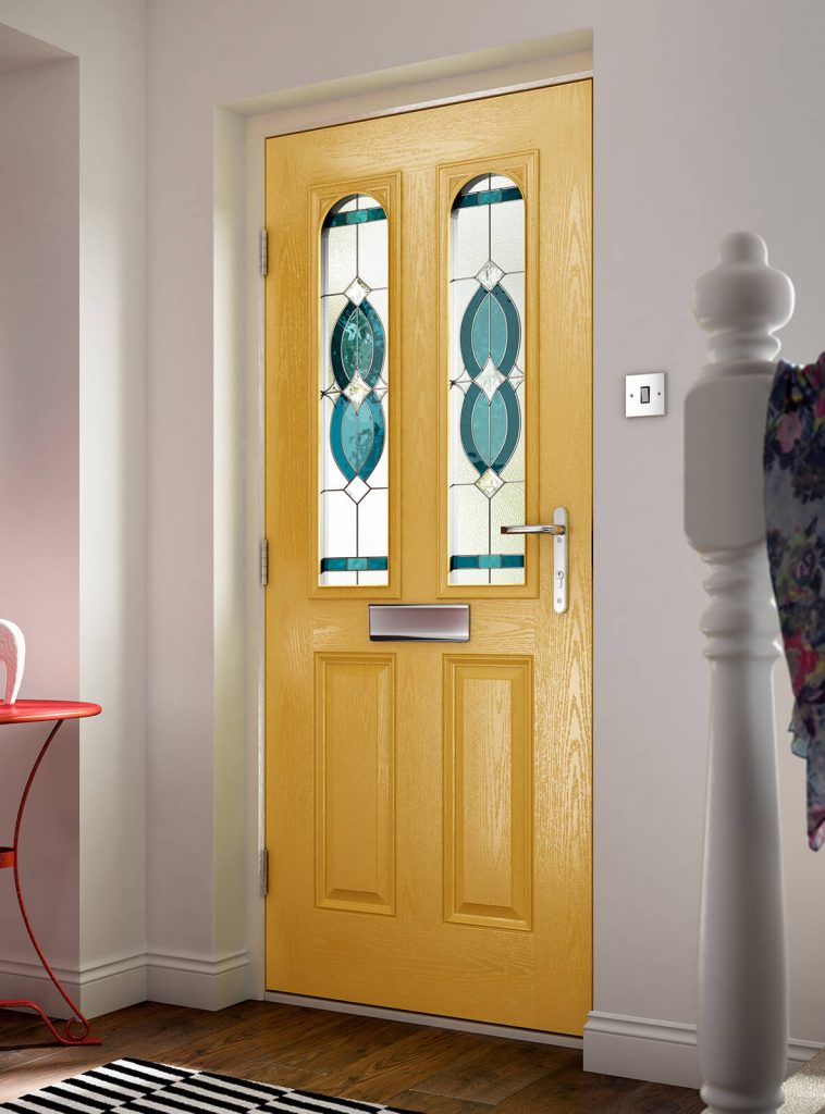 Yellow composite door