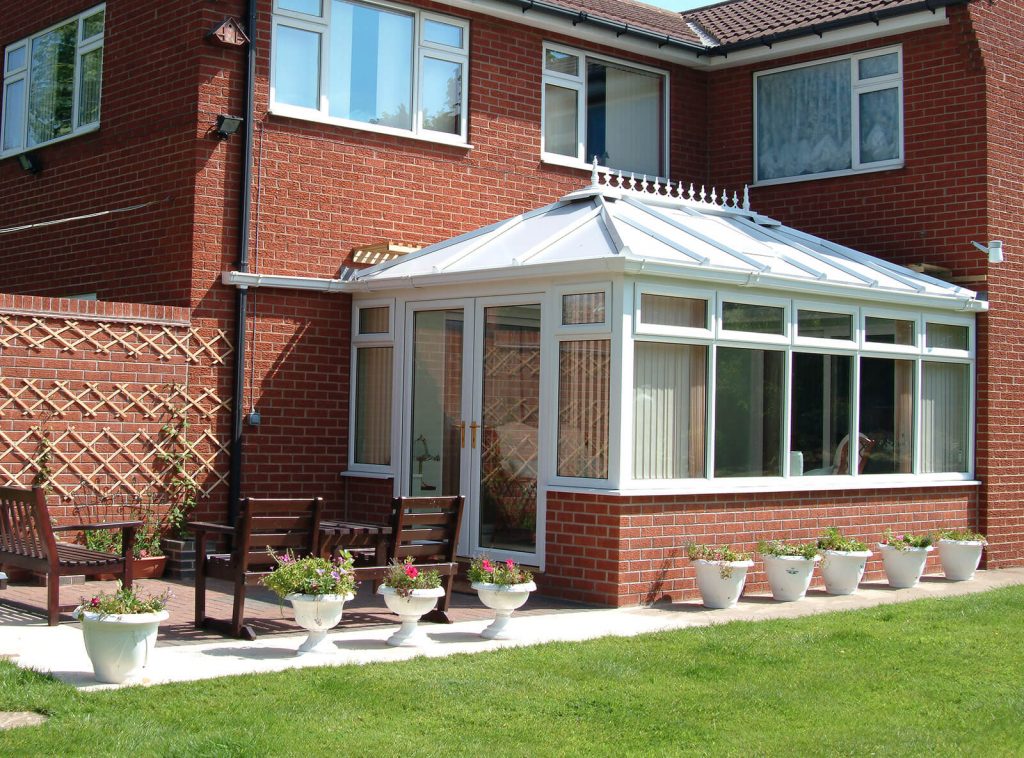 uPVC conservatory installation