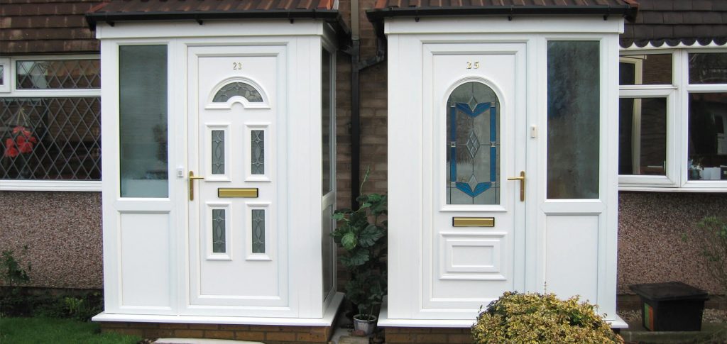 White front doors