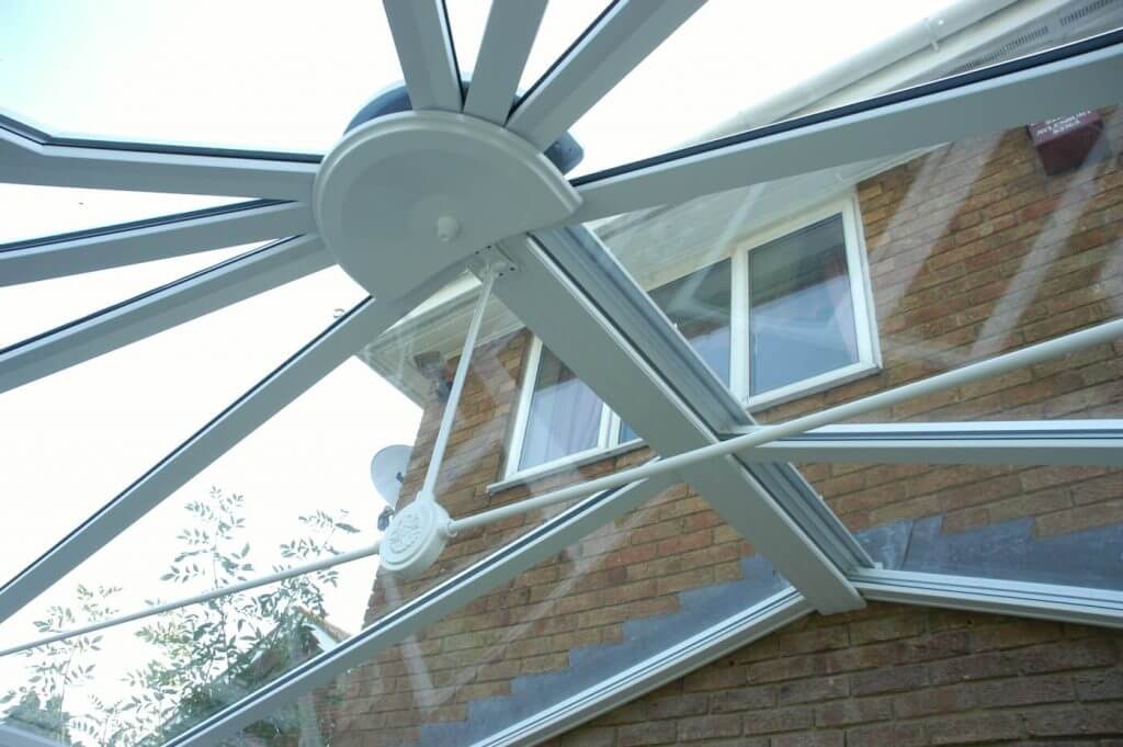 Eurocell glass conservatory roof