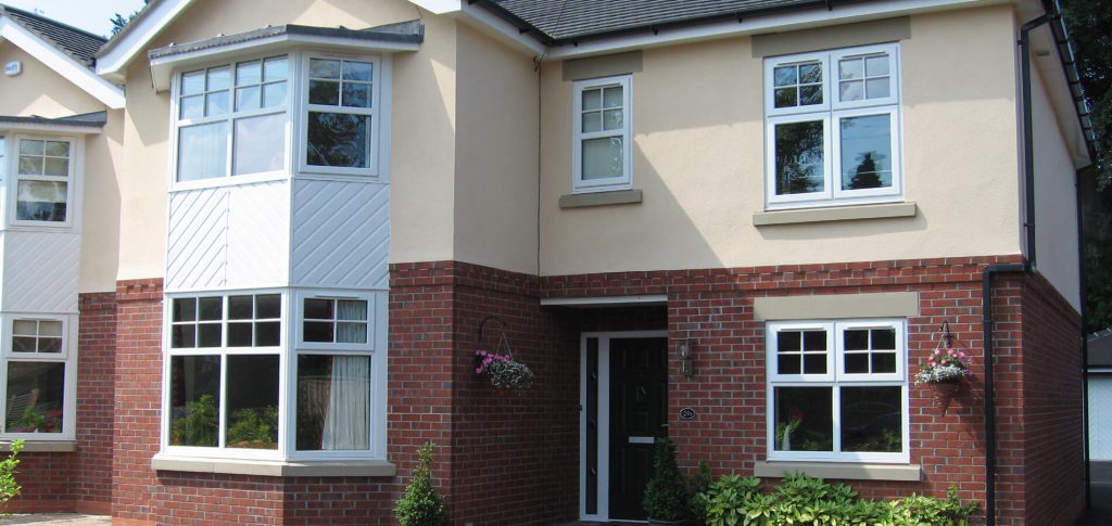 uPVC white windows