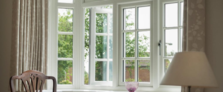 Interior uPVC window 