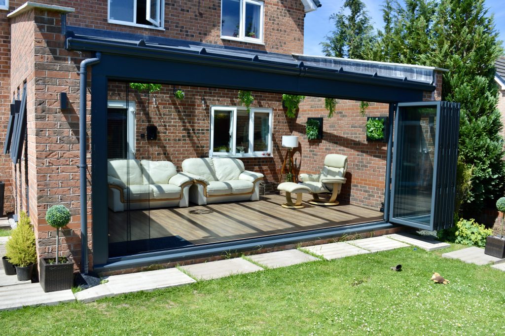 Anthracite Grey Aluminium Conservatory 