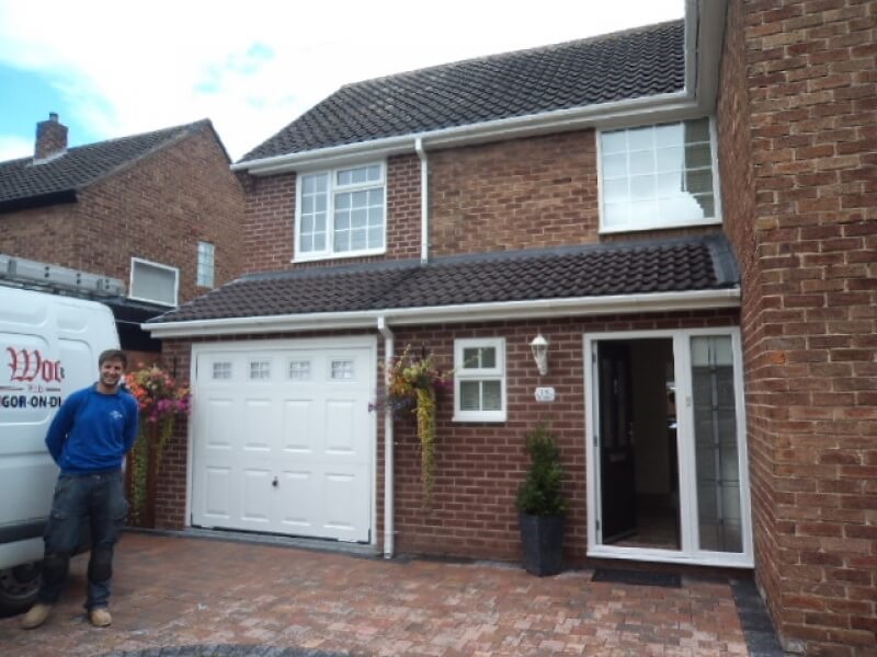 Case Study Garage conversion project in Great Sutton, Cheshire