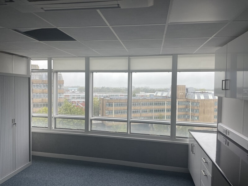 Secondary windows office refurbishment