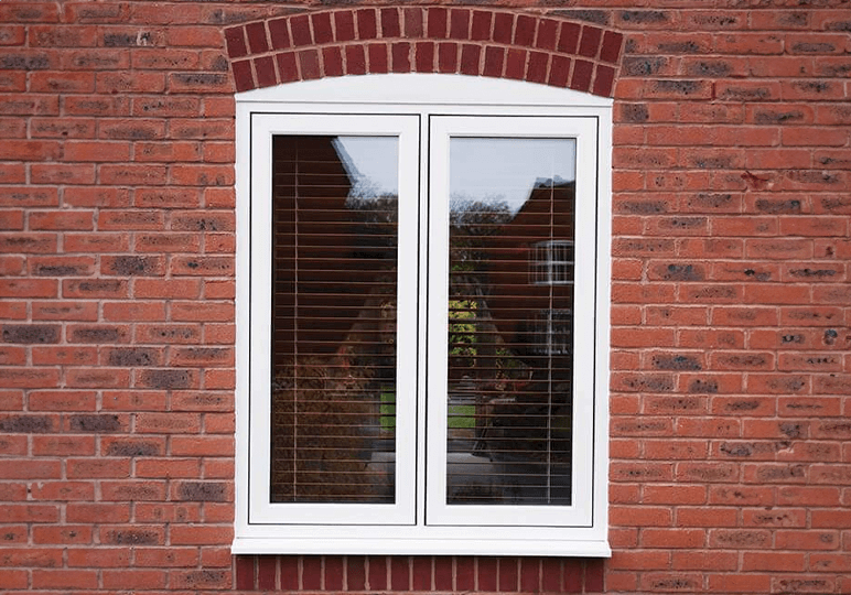 heritage white flush sash window