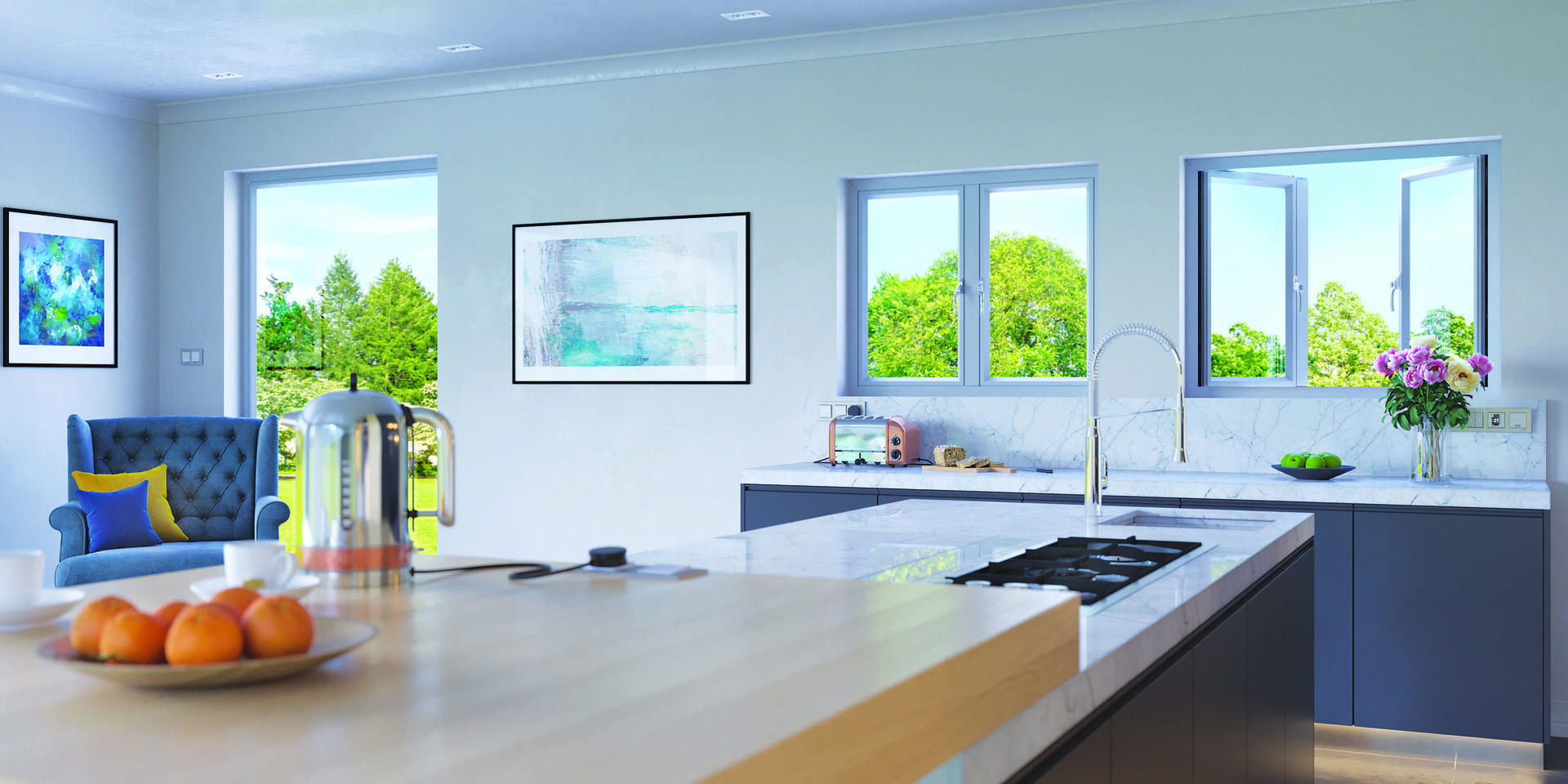 Aluminium Windows in New Mills